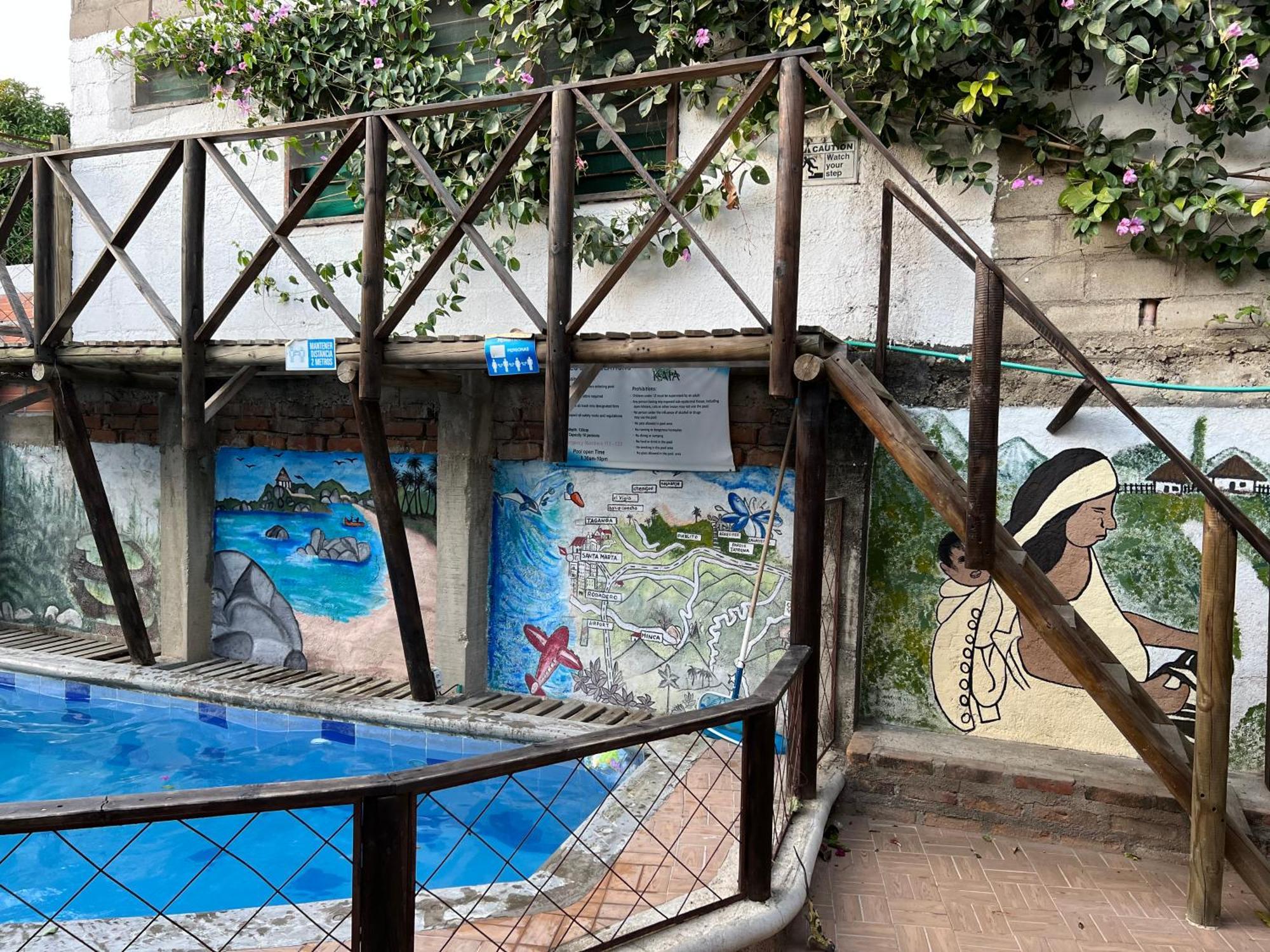 Hostal Kaia 산타마르타 외부 사진